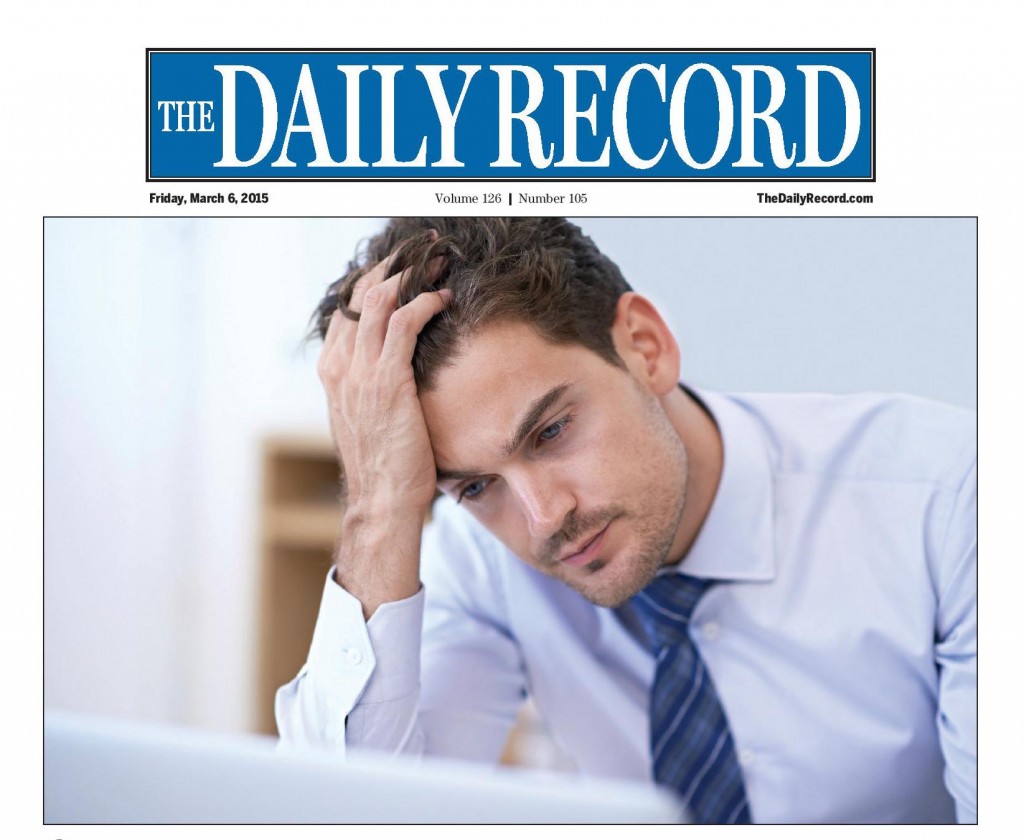 WA THE DAILY RECORD ARTICLE ON WORKPLACE STRESS_2